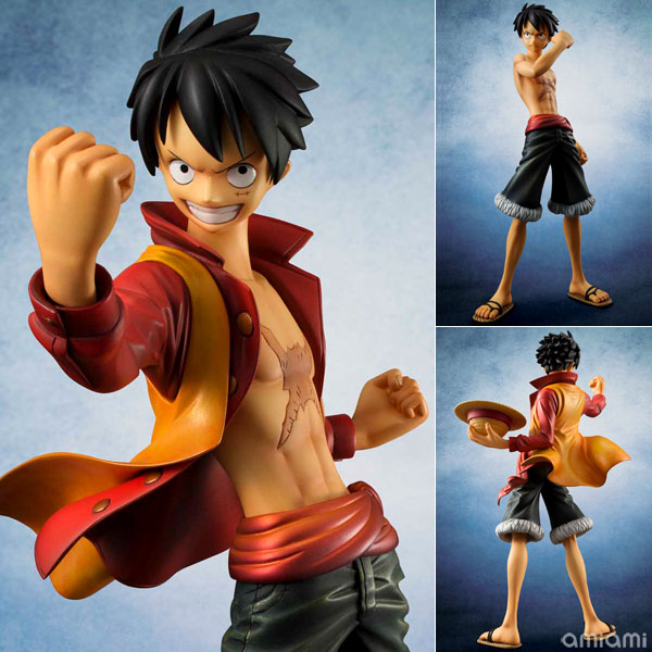 Dragon Ball X One Piece Kai DX Pre-Painted Figure: Luffy