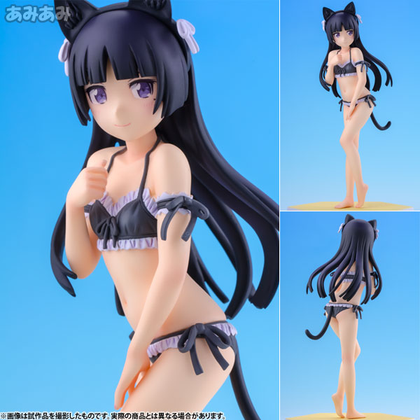 WAVE BEACH QUEENS - Oreimo 2: Kuroneko Ver.2 1/10 Complete Figure imagen 1