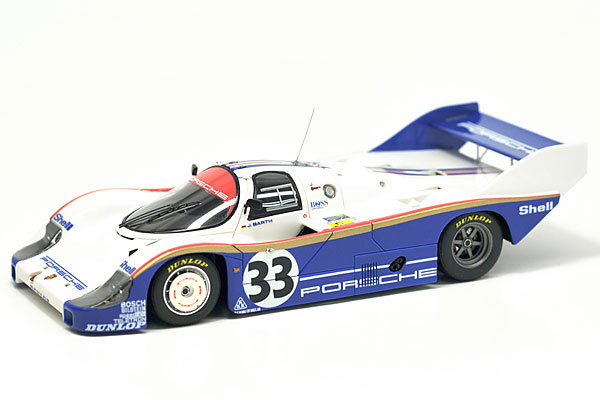 お買い得人気PMA 1/43 Porsche ポルシェ956L Wins 1982 ルマン1-2-3　３台セット レーシングカー