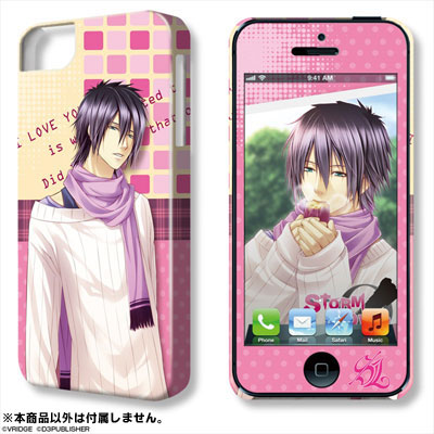 AmiAmi [Character & Hobby Shop]  DezaJacket - Storm Lover iPhone5/5s Case  & Protection Sheet Design 06: Mio Ikari(Released)