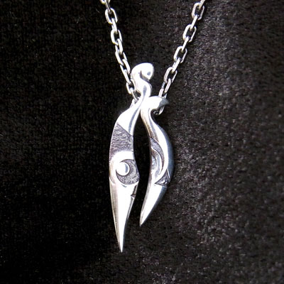 925 Sterling Silver Anime Sword Art Online Kirito Asuna Yuuki Sao