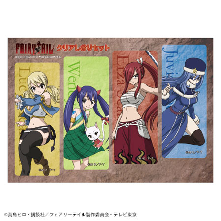 AmiAmi [Character & Hobby Shop] | FAIRY TAIL - Clear Bookmark Set B