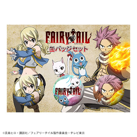 AmiAmi [Character & Hobby Shop] | FAIRY TAIL - Can Badge Set A