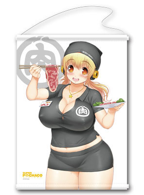 Super Sonico & Super Pochaco Wall top Scroll