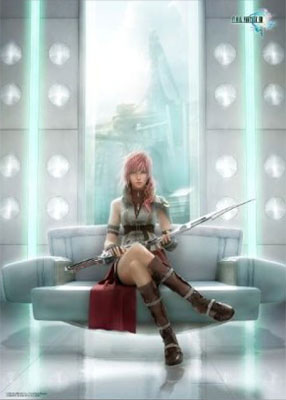 AmiAmi [Character & Hobby Shop] | Final Fantasy XIII - Wall Scroll