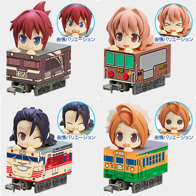 AmiAmi [Character & Hobby Shop] | Hakotetsu: Rail Wars! 8Pack BOX 