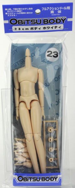 Obitsu 23cm Female Body Soft M Bust – White. New NRFB – Doll