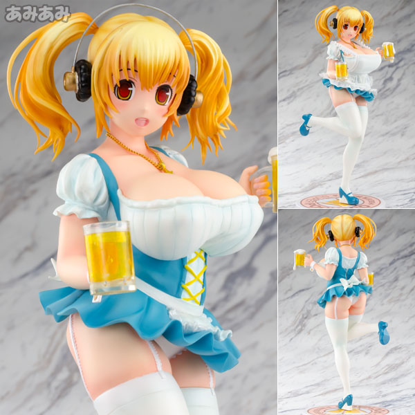 AmiAmi [Character & Hobby Shop] | Super Pochaco Beer Girl Ver. 1/6 Complete  Figure(Released)