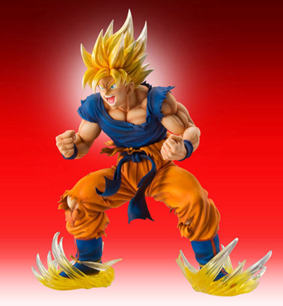 Japan anime Dragon Ball super saiyajin 3 Goku Blue pouch limited edition  ver.31