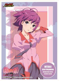 monogatari card sleeves Kanbaru Suruga - - Series ( Vol.52   ) | Official Japanese Merchandise these sleeves enhance your card gaming experience Hitagi Senjougahara Bushiroad Sleeve Collection