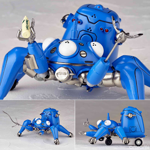 AmiAmi [Character & Hobby Shop]  Revoltech Yamaguchi No.126EX Tachikoma  Anime Ver. from Ghost in the Shell: Stand Alone Complex(Released)