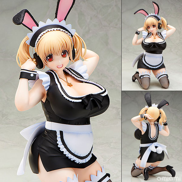Super Sonico & Pochaco フィギュア セット FREEing Super Sonico & Super Pochaco 1/4 Bunny Ver. PVC