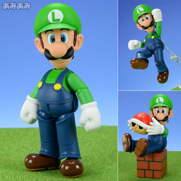 Nintendo Luigi's Mansion 2 Dark Moon Standard PVC Figure Luigi From JAPAN