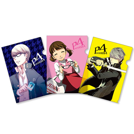 AmiAmi [Character & Hobby Shop] | Persona 4 Clear File Set of 3