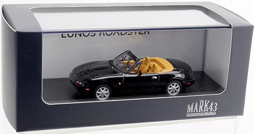 AmiAmi [Character & Hobby Shop] | 1/43 Eunos Roadster (NA) V-Special  Brilliant Black (Interior: Beige)(Released)