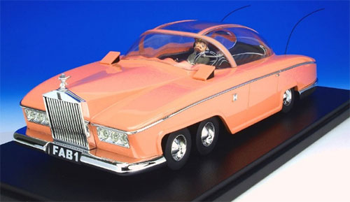ミニカー AMIE 1/18 Lady Penelope's FAB1 1:18 RARE AMIE Rolls Royce Lady Penelope's Thunderbirds FAB