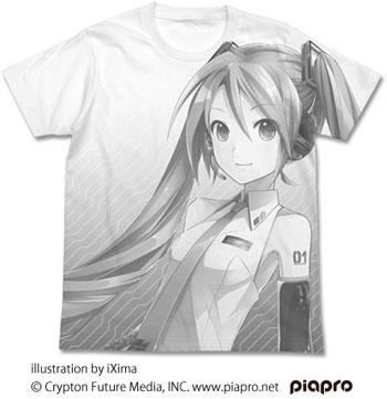 COSPA Hatsune Miku V3 T-shirt ver.2.0 / WHITE - XL รูปภาพ 1
