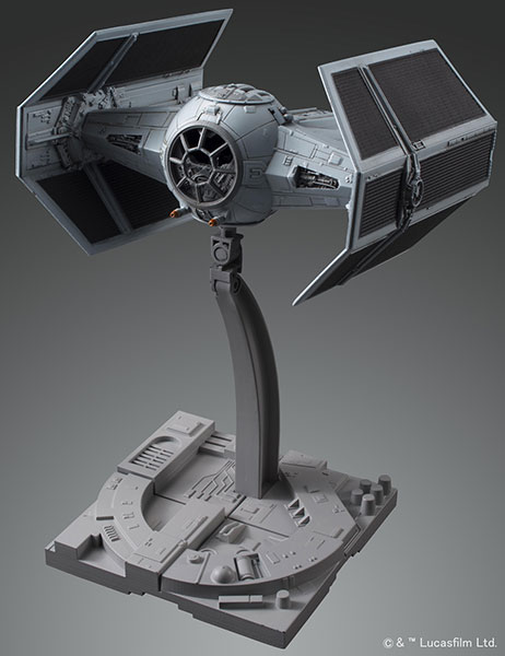 Bandai Star Wars 1/72 TIE Advanced x1 Plastic Model image 1