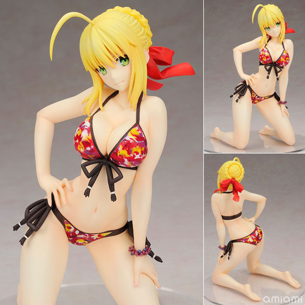 していない Fate EXTRA セイバー 水着Ｖｅｒ． 1/6スケール 完成品 みください