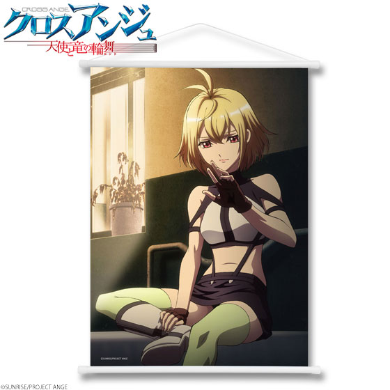 AmiAmi [Character & Hobby Shop]  Cross Ange: Rondo of Angels and Dragons -  Wall Scroll: Ange B(Released)