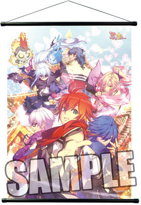 A Wide Variety of Clannad Anime Characters Wall Scroll Hanging