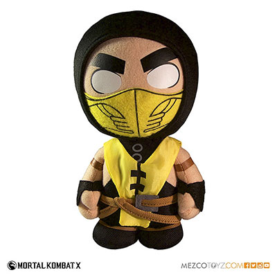 Mezco Toyz Mortal Kombat X Bloody Exclusive Scorpion 6 Inch Bobble