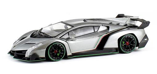 Kyosho 1⁄43 Lamborghini Veneno Roadster Metallic Red - Nitro Hobbies