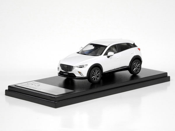 1/43 MAZDA CX-3 クリスタルホワイトパールマイカ AmiAmi [Character & Hobby Shop] | Hi-Story 1/43 MAZDA CX-3 (2015