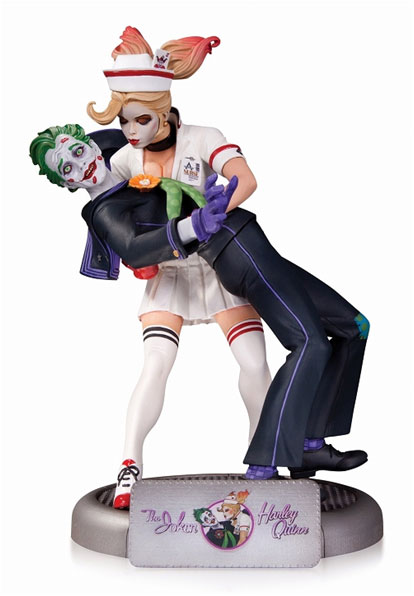 AmiAmi [Character & Hobby Shop] | DC Comics Bombshells / Harley Quinn with  Joker Statue(Released)