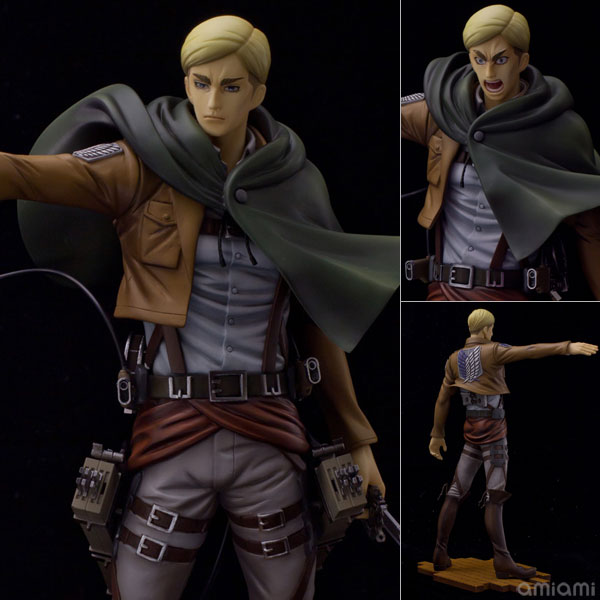 Max Factory Figma Attack on Titan Erwin Smith PVC Action Figure for sale online 