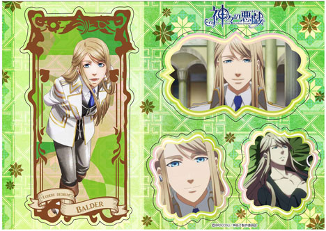 AmiAmi [Character & Hobby Shop]  Kamigami no Asobi - A4 Size Sticker:  Balder(Released)