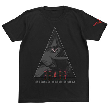 COSPA Code Geass: Lelouch of the Rebellion R2 - Geass T-shirt / BLACK - XL hình ảnh 1