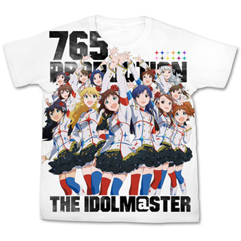 アイドルマスター　2ndライブ　765PRO Tシャツ　集合　AnimeTee アイドルマスター 2ndライブ 765PRO Tシャツ 集合 AnimeTee ☆限定