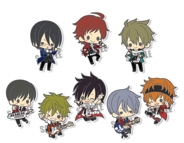 AmiAmi [Character & Hobby Shop] | es nino Rubber Strap Collection - THE  IDOLM@STER SideM 2nd stage 8Pack BOX(Released)