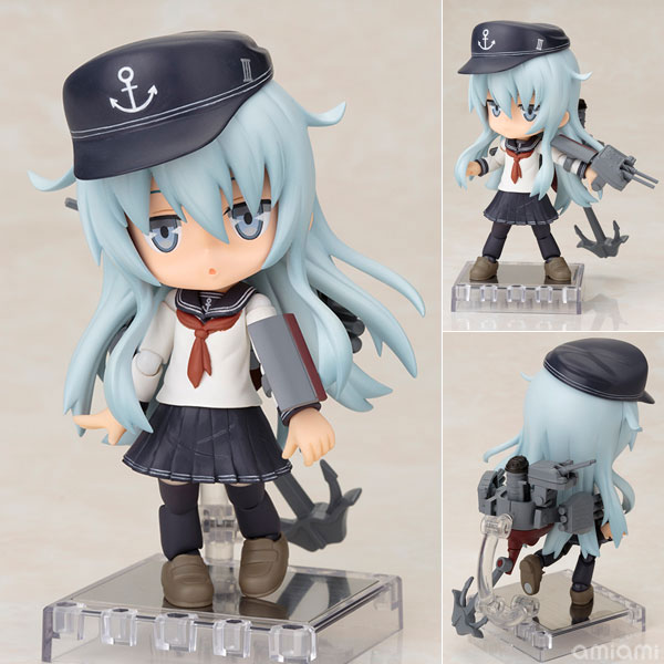 AmiAmi [Character & Hobby Shop]  Cu-poche - Kantai Collection -Kan Colle-  Hibiki Posable Figure(Released)