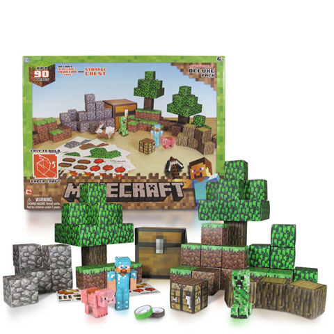 Minecraft Papercraft Utility Pack, Over 30 Pieces