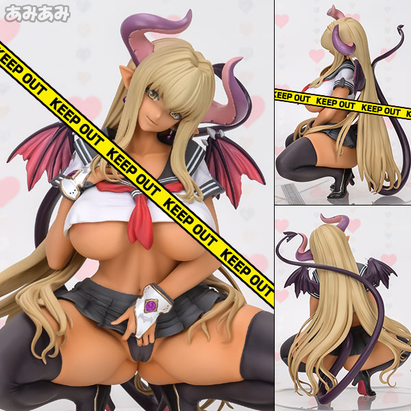 OrchidSeed Sailor Succubus "Sapphire" -Poison Black- designed by Mogudan 1/6 Complete Figure image 1
