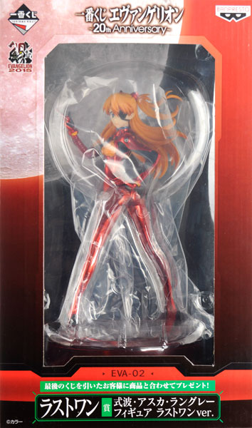 Ichiban Kuji Evangelion -20th Anniversary- Last One Prize - Asuka Langley Shikinami Figure Last One ver. (Game-prize)