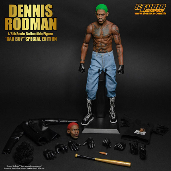 STORM TOYS DENNIS RODMAN デニス・ロッドマン STORM TOYS 1/6 デニス・ロッドマン デラックス版 ボディ2体