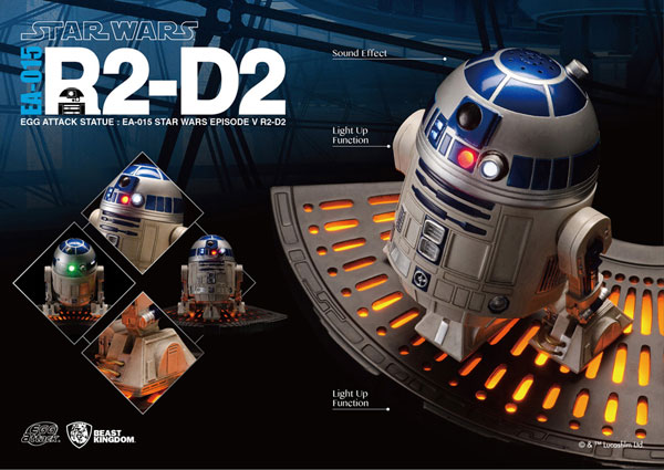 新品 エッグアタック スターウォーズ R2-D2 スタチュー フィギュア AmiAmi [Character & Hobby Shop] | Egg Attack 