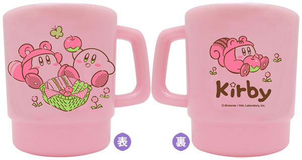 Japan Nintendo Ceramics Mug - Kirby Face