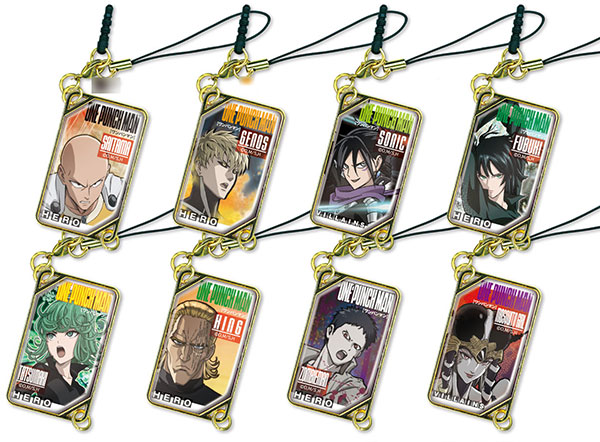 メタルチャーム ワンパンマン 10個入りBOX AmiAmi [Character & Hobby Shop] | Metal Charm - One-Punch Man