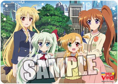  Mahou Shoujo Lyrical Nanoha Vivid Anime Fabric Wall