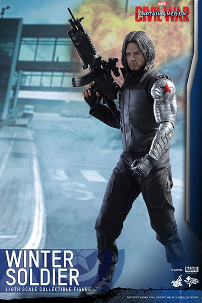 Hot Toys Movie Masterpiece "Captain America: Civil War" 1/6 Winter Soldier