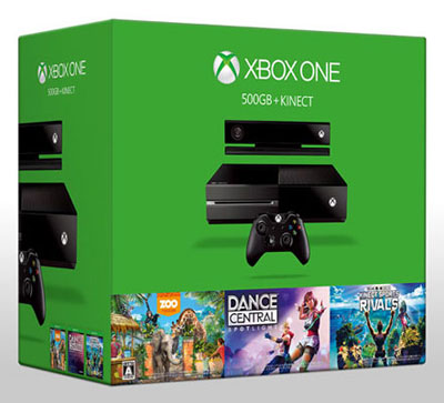 Console Xbox One 500gb Com Kinect + 3 Jogosdance Central Spotlight