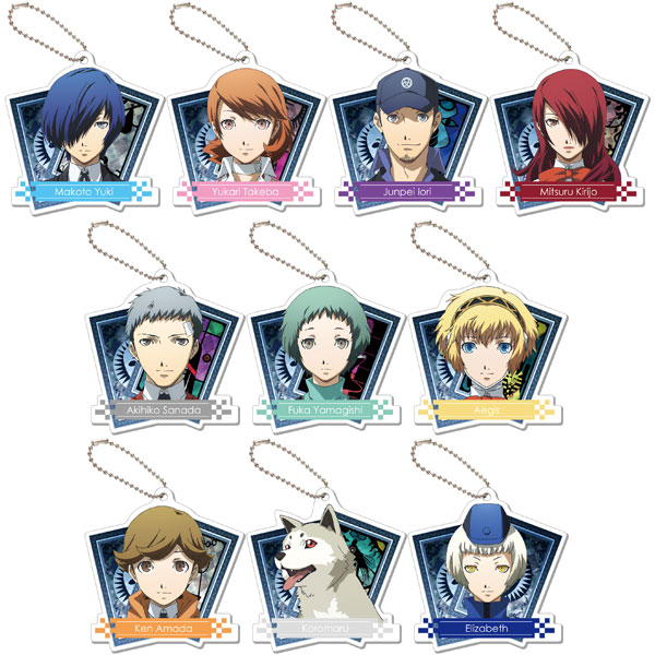 AmiAmi [Character & Hobby Shop]  Gakusen Toshi Asterisk - Moekko Trading  Acrylic Keychain 8Pack BOX(Released)