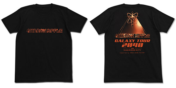 新品/公式】マクロス XLサイズ マクロスプラスTシャツ/BLACK