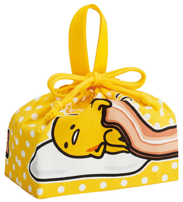 Skater Gudetama Round Lunch Box