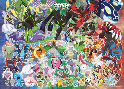 Pokemon XY - online puzzle