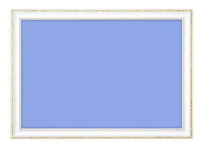 ﾋﾞﾊﾞﾘｰ木製豪華ﾌﾚｰﾑ10ｱﾝﾃｨｰｸ白